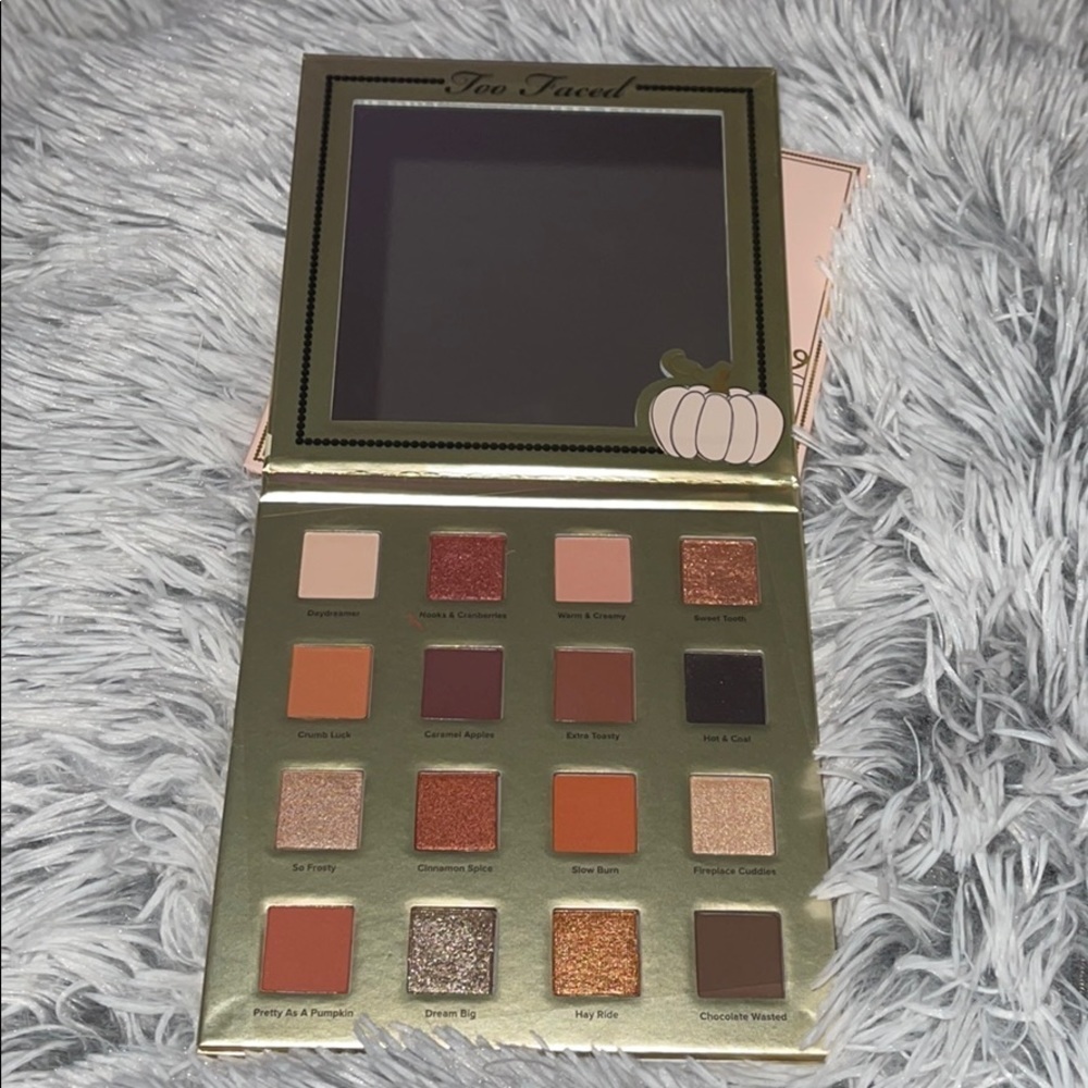 Too faced pumpkin spiced eyeshadow palette